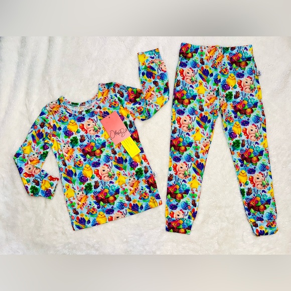 NWT Ollee & Belle Bamboo Pj Set - Picture 2 of 3